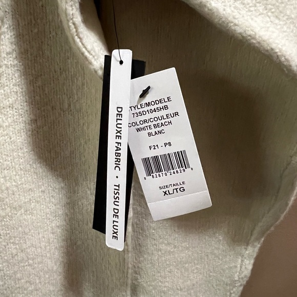 NWT Design Lab Ladies XL Beige Turtleneck Sweater Dress - Picture 9 of 16